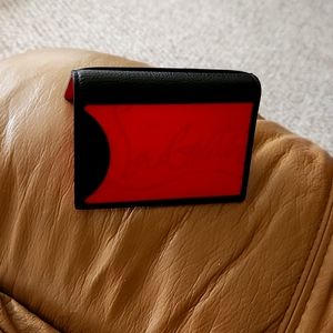 Christian Louboutin card case.